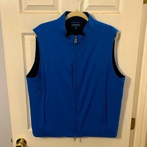Peter Millar Vest. Royal Blue. Large.